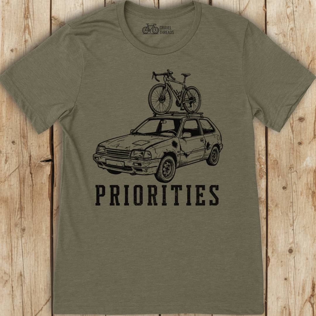 Roof Rack Priorities T-Shirt