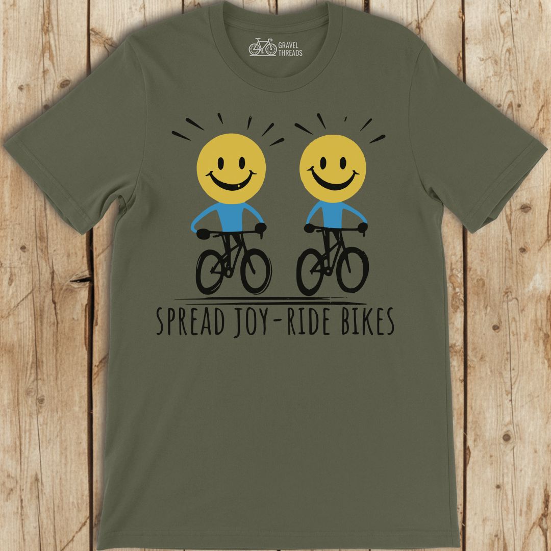 Spread Joy & Ride Bikes T-Shirt