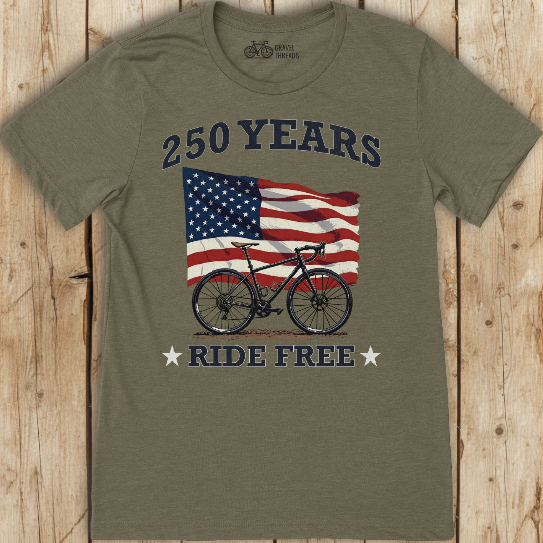 250 Years Riding Free T-Shirt