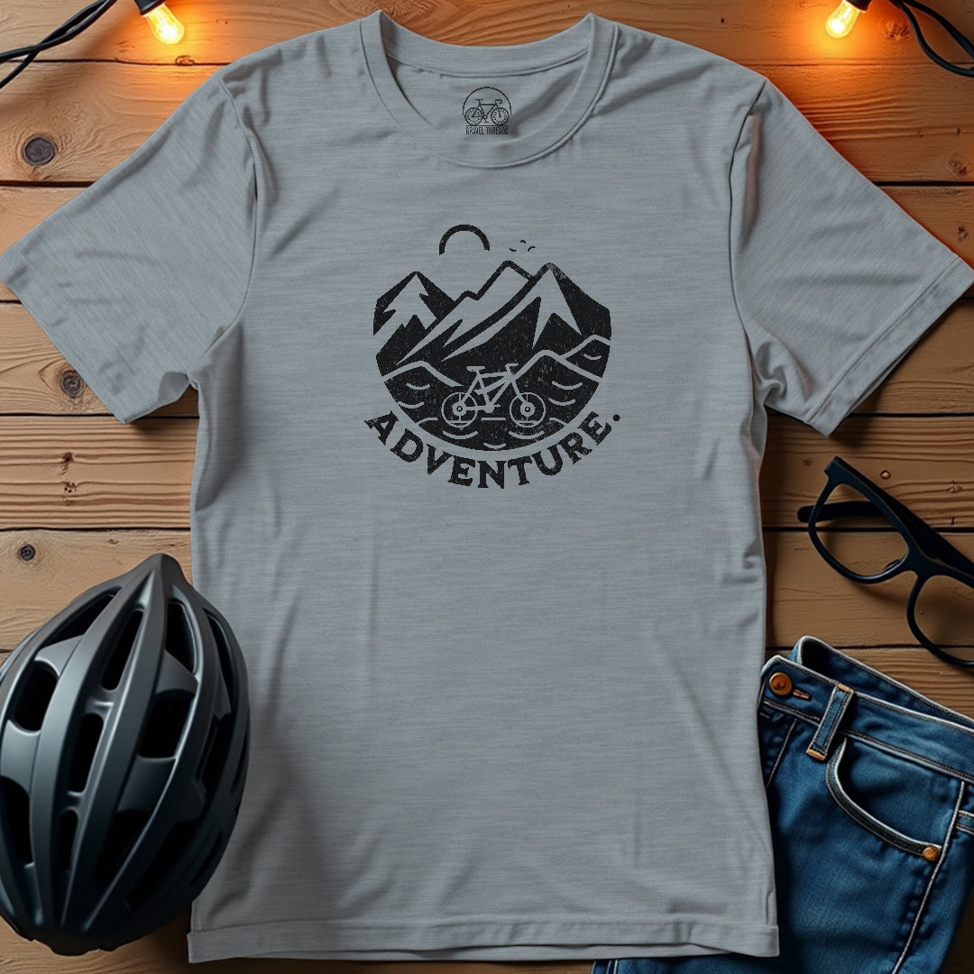 Adventure Bound Gravel Bike T-Shirt