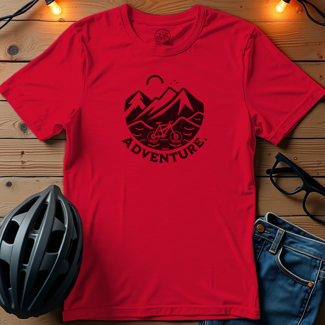 Adventure Bound Gravel Bike T-Shirt