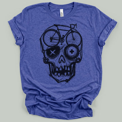 Skull Bike Sketch T-Shirt