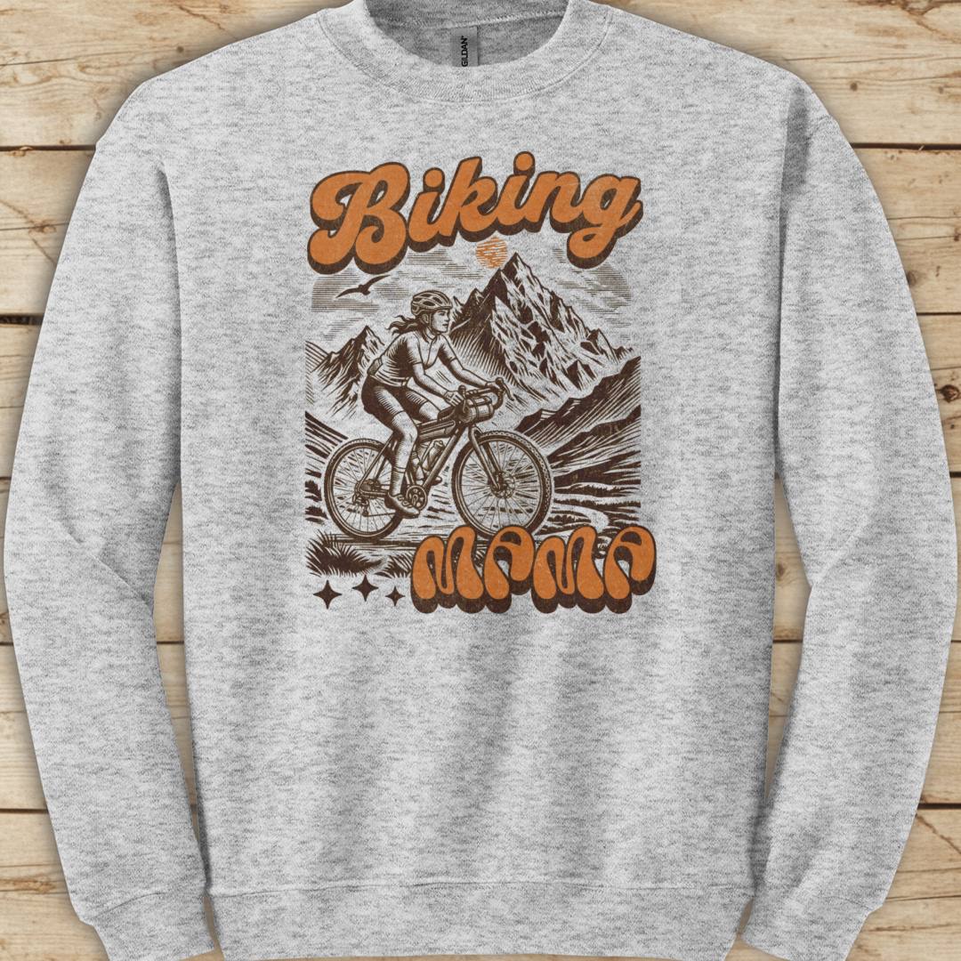 Biking Mama Sweatshirt