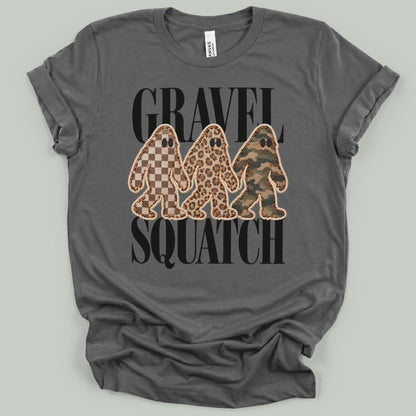 Gravel Squatch Faux Patchwork T-Shirt