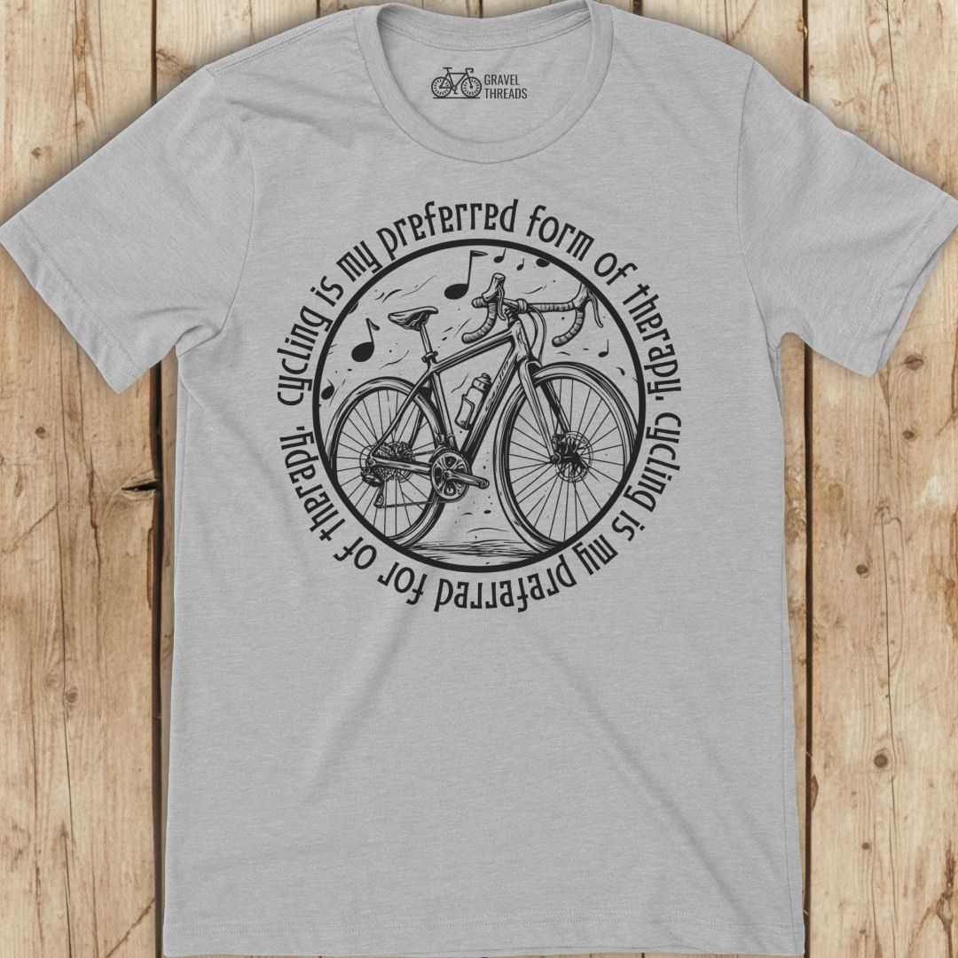Cycling Is My Therapy T-Shirt