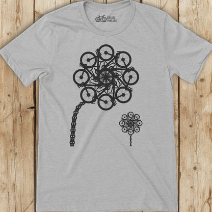 Wheel Flower Bloom T-Shirt