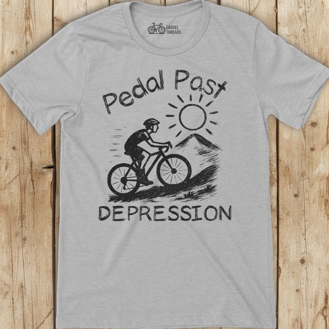 Pedal Past Depression T-Shirt