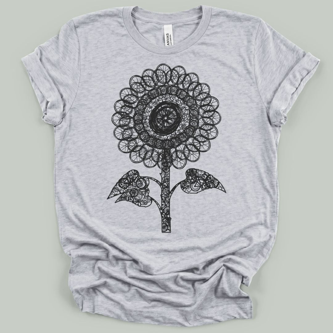 Bike Part Sunflower T-Shirt