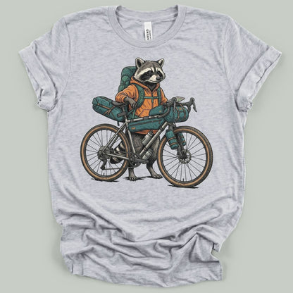 Bikepacking Raccoon T-Shirt