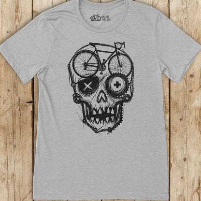 Skull Bike Sketch T-Shirt