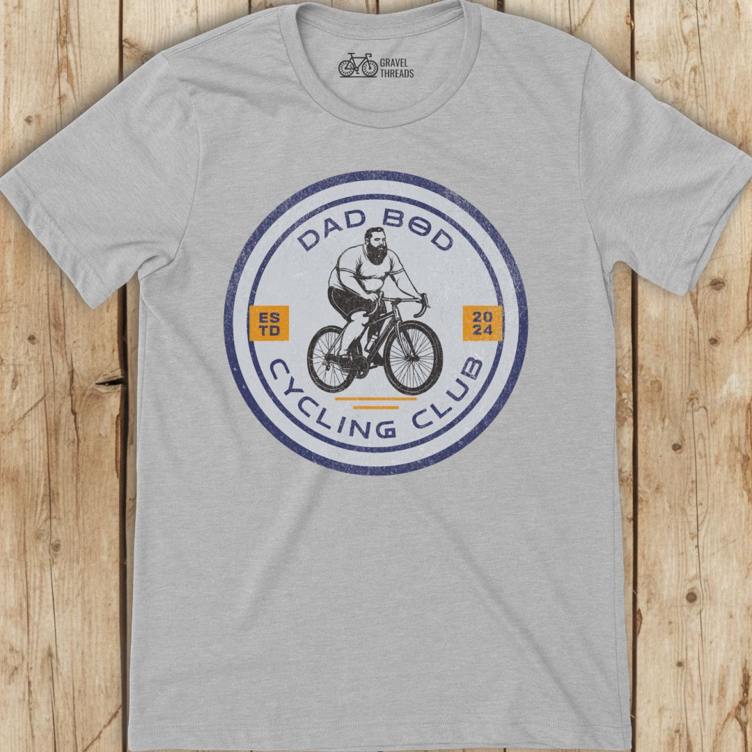 Dad Bod Gravel Badge T-Shirt