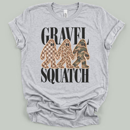 Gravel Squatch Faux Patchwork T-Shirt