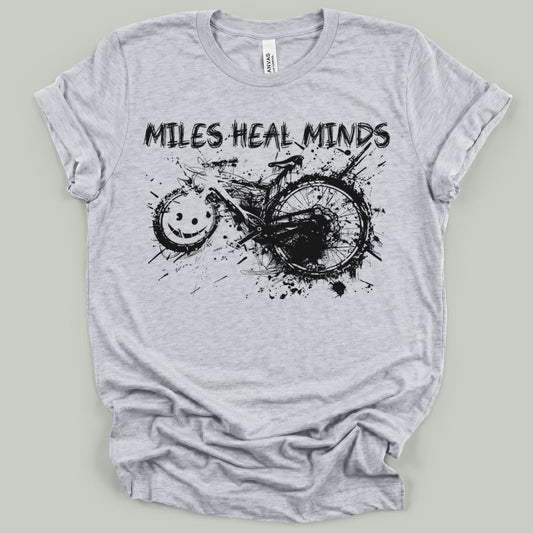 Miles Heal Minds Splatter Edition T-Shirt