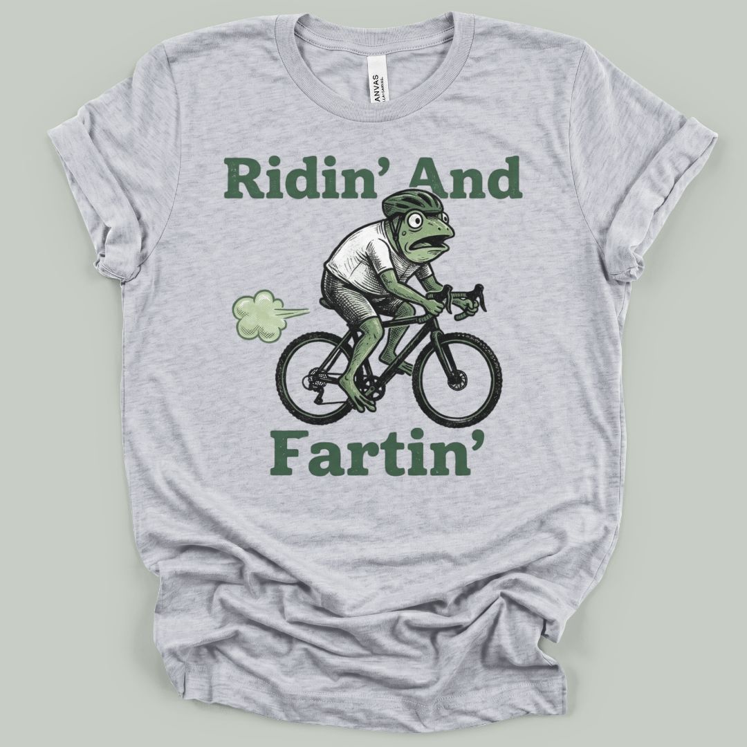 Ridin' And Fartin' Frog T-Shirt