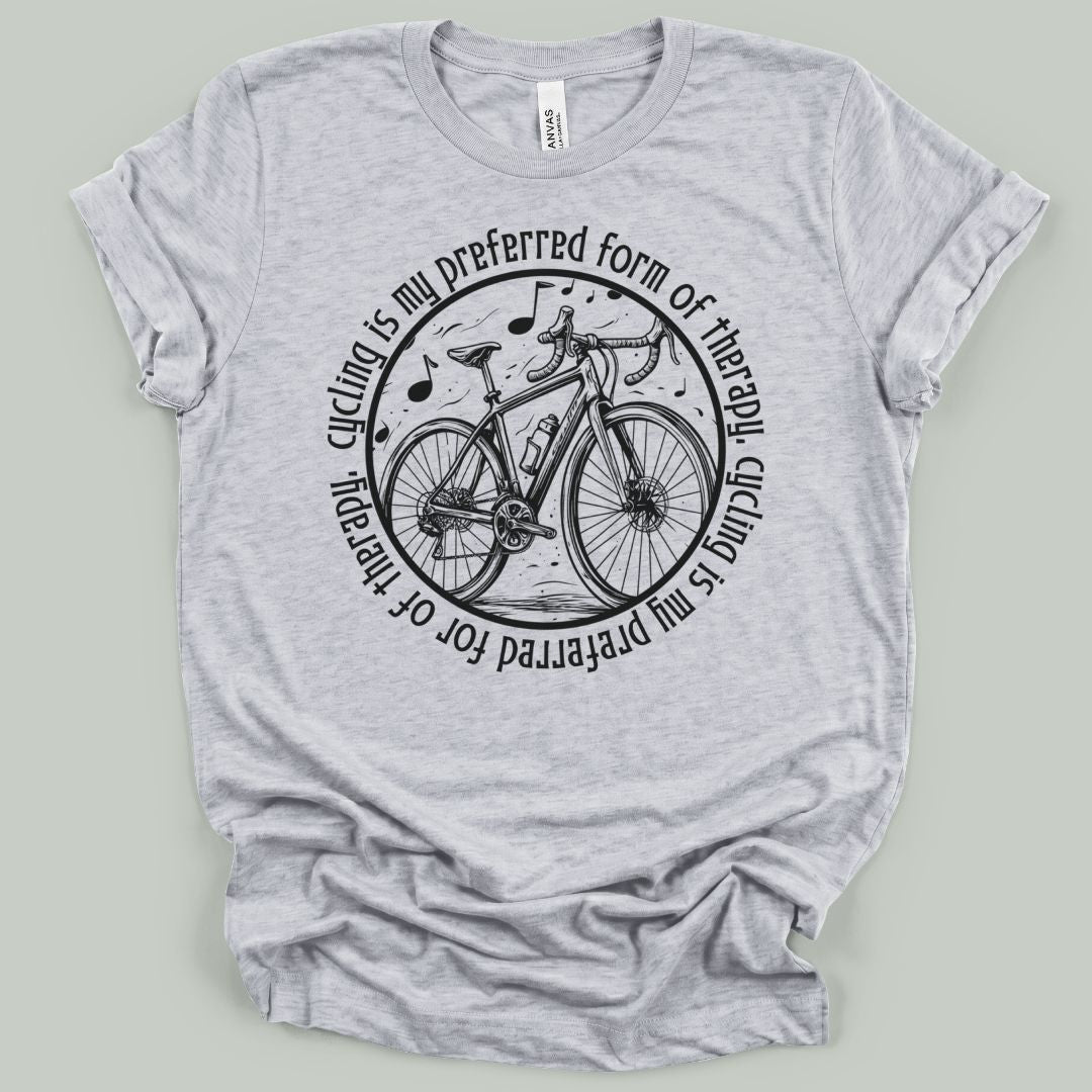 Cycling Is My Therapy T-Shirt