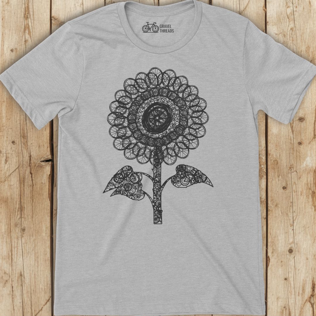 Bike Part Sunflower T-Shirt