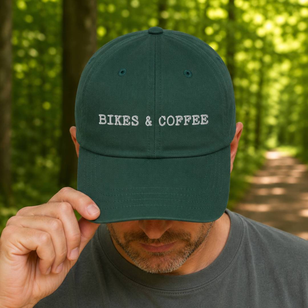 Bikes & Coffee Dad Hat