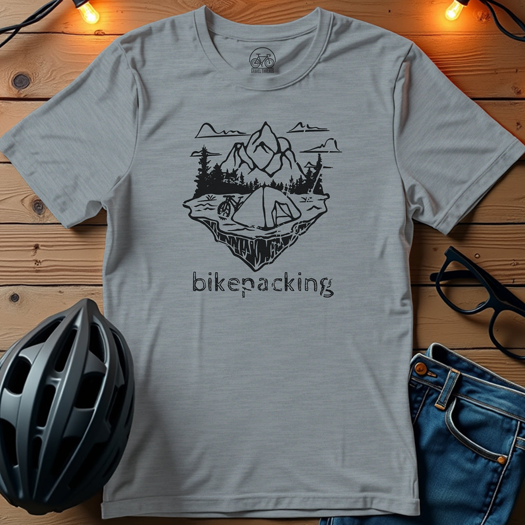 Bikepacking Dreams Gravel Adventure T-Shirt