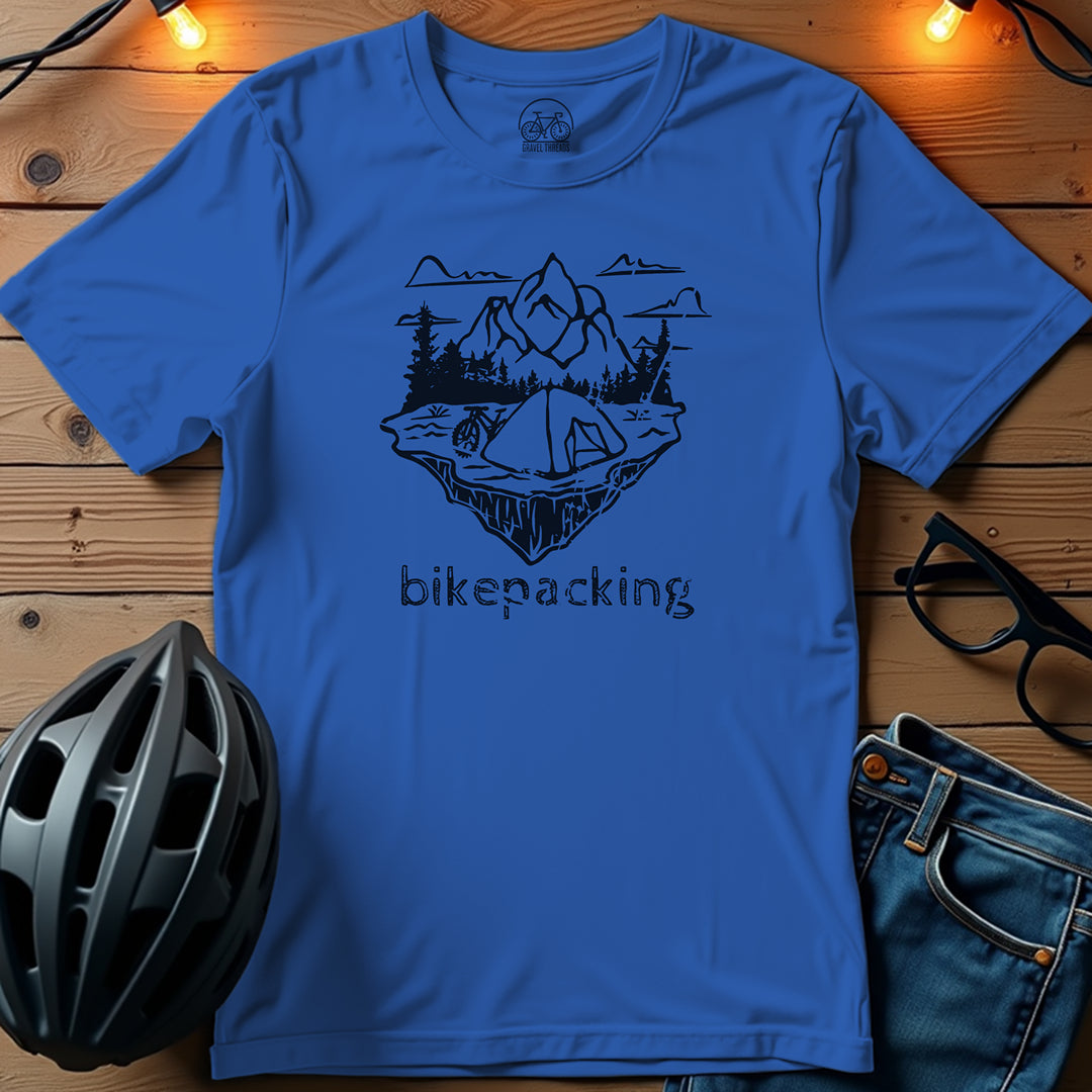 Bikepacking Dreams Gravel Adventure T-Shirt