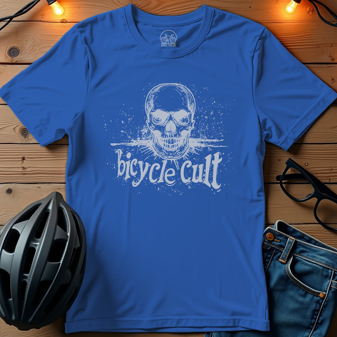 Bicycle Cult Gravel Skull T-Shirt