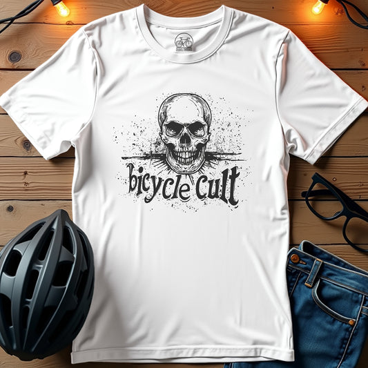 Bicycle Cult Gravel Skull T-Shirt