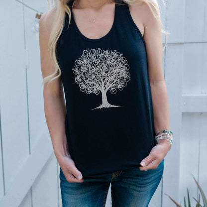 The Bike Tree Racerback Tank