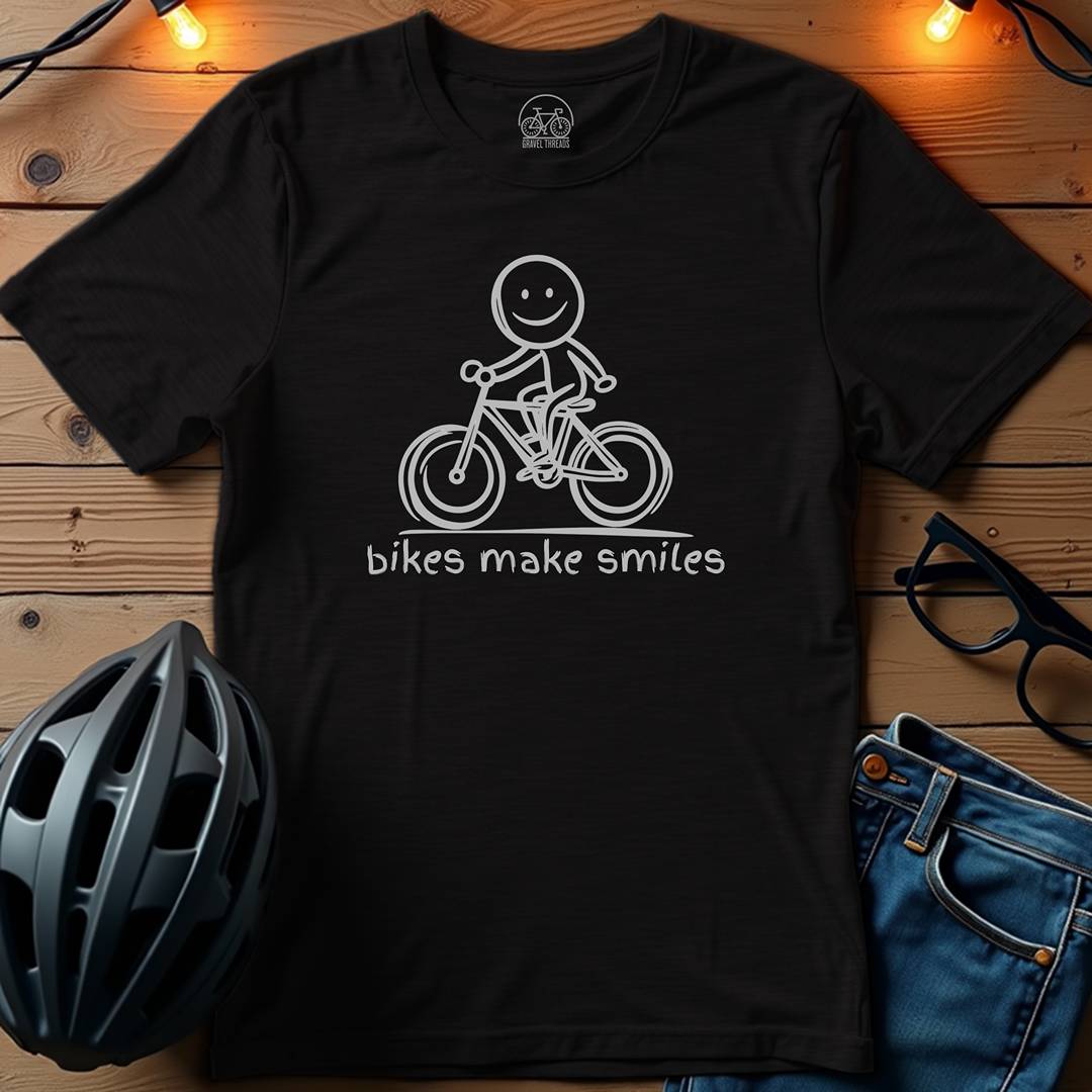 Bikes Make Smiles T-Shirt