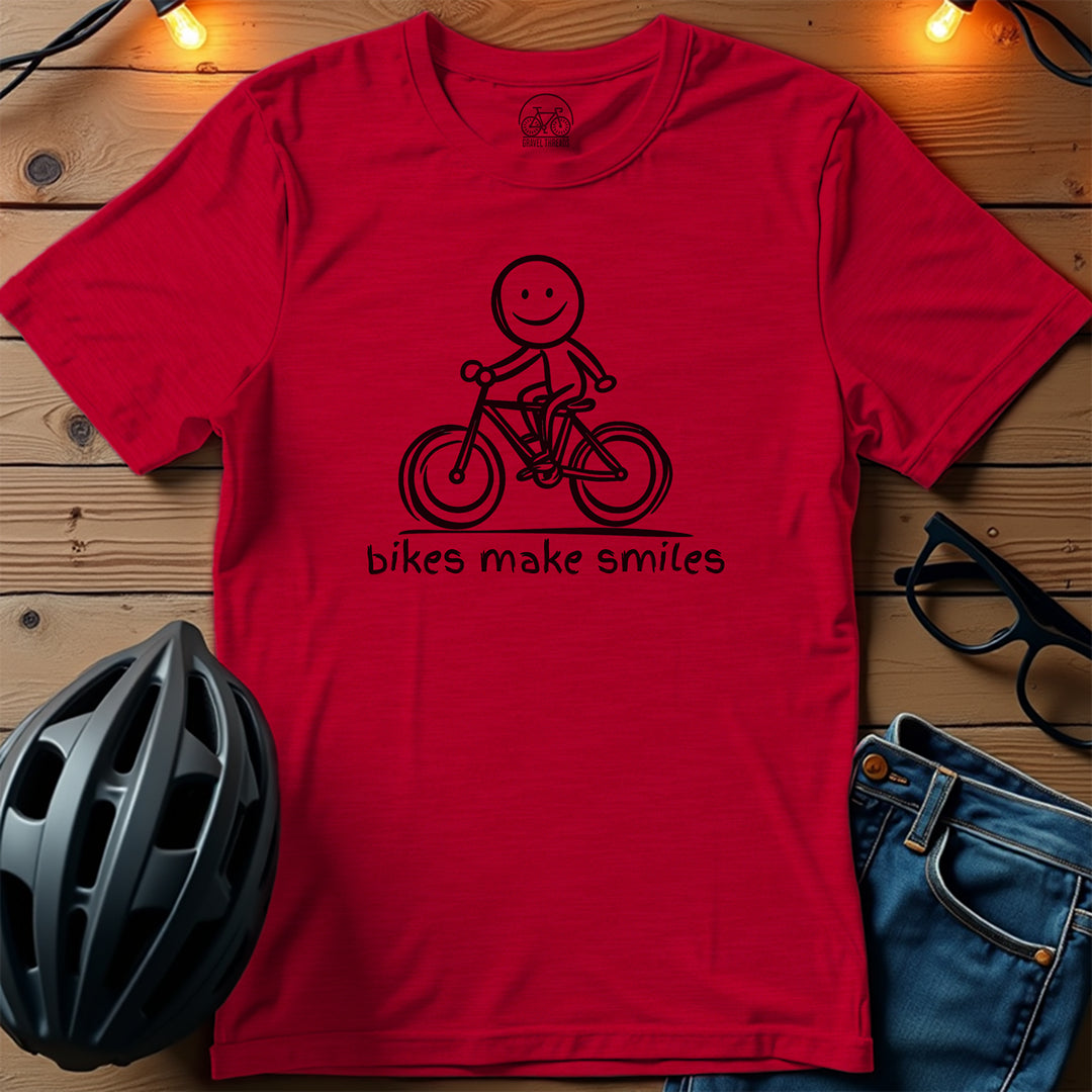 Bikes Make Smiles T-Shirt