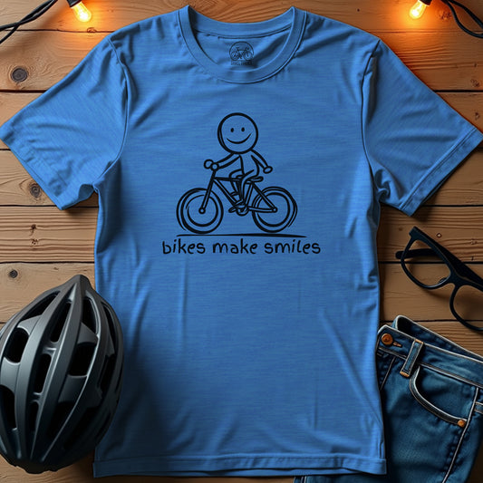 Bikes Make Smiles T-Shirt