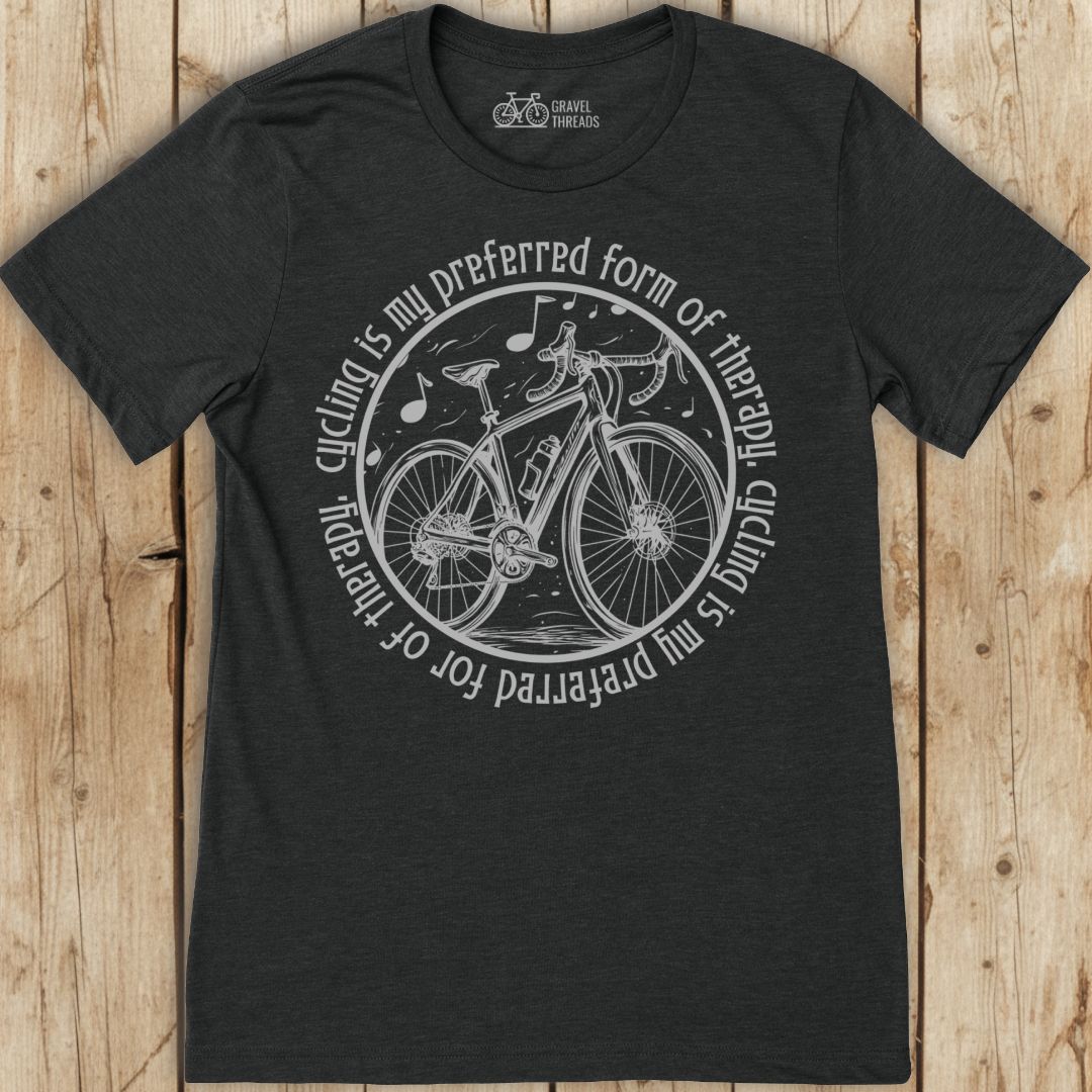 Cycling Is My Therapy T-Shirt
