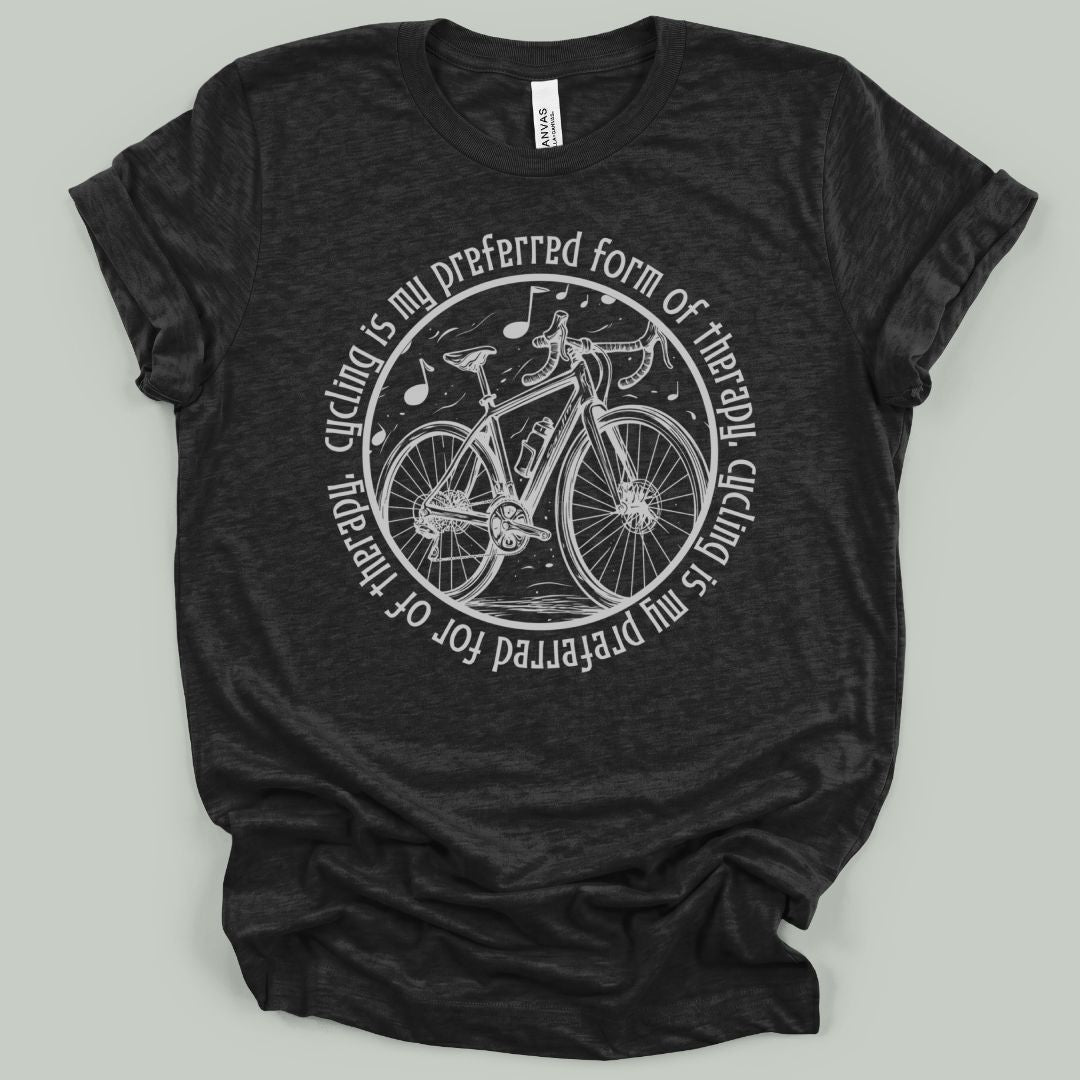 Cycling Is My Therapy T-Shirt
