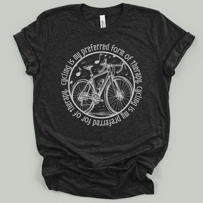 Cycling Is My Therapy T-Shirt