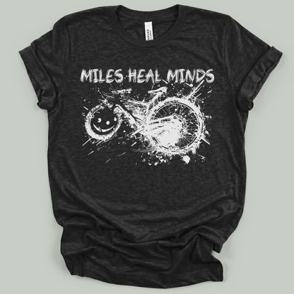 Miles Heal Minds Splatter Edition T-Shirt