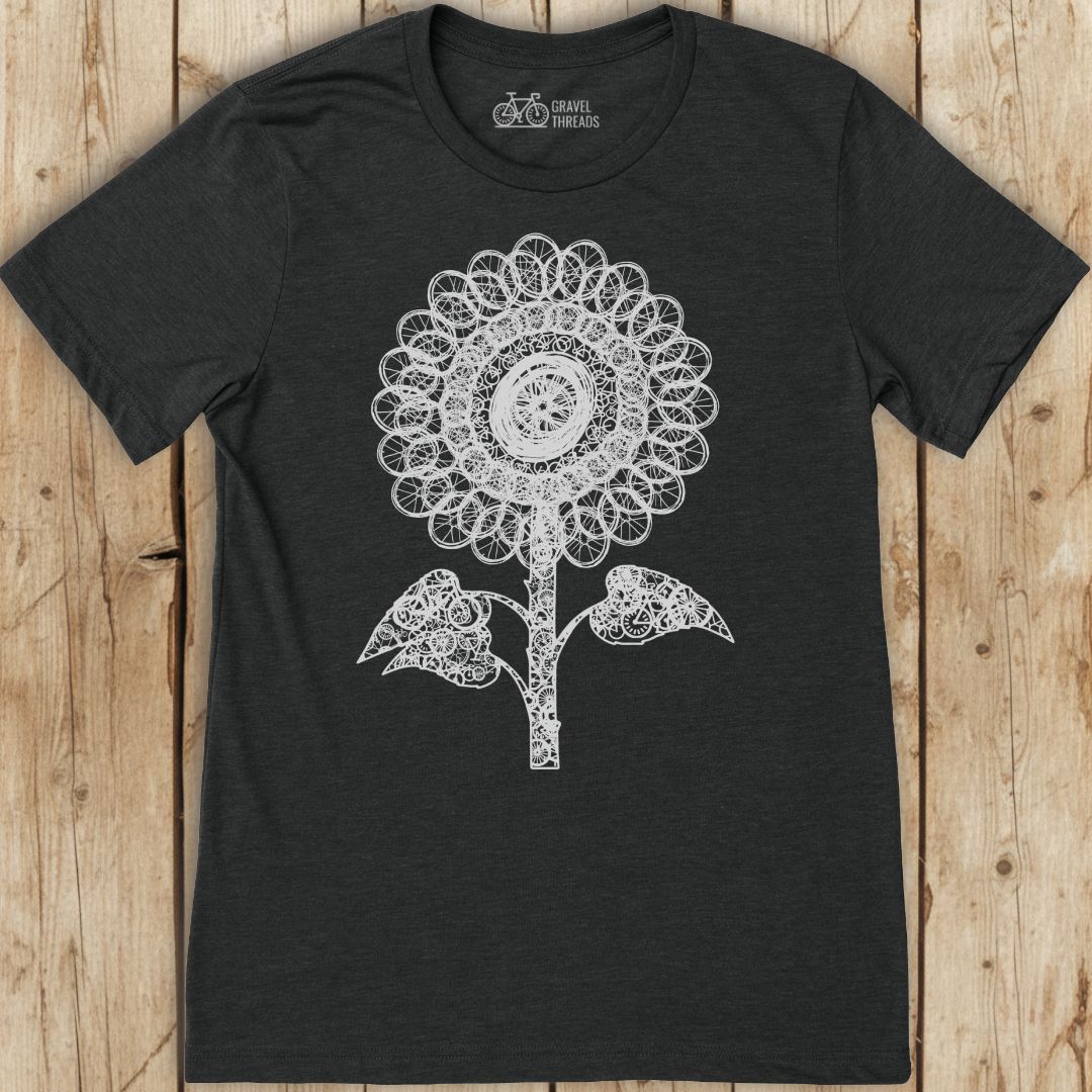 Bike Part Sunflower T-Shirt