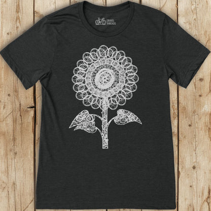 Bike Part Sunflower T-Shirt