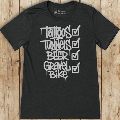Tattoos Tunnels & Beer T-Shirt