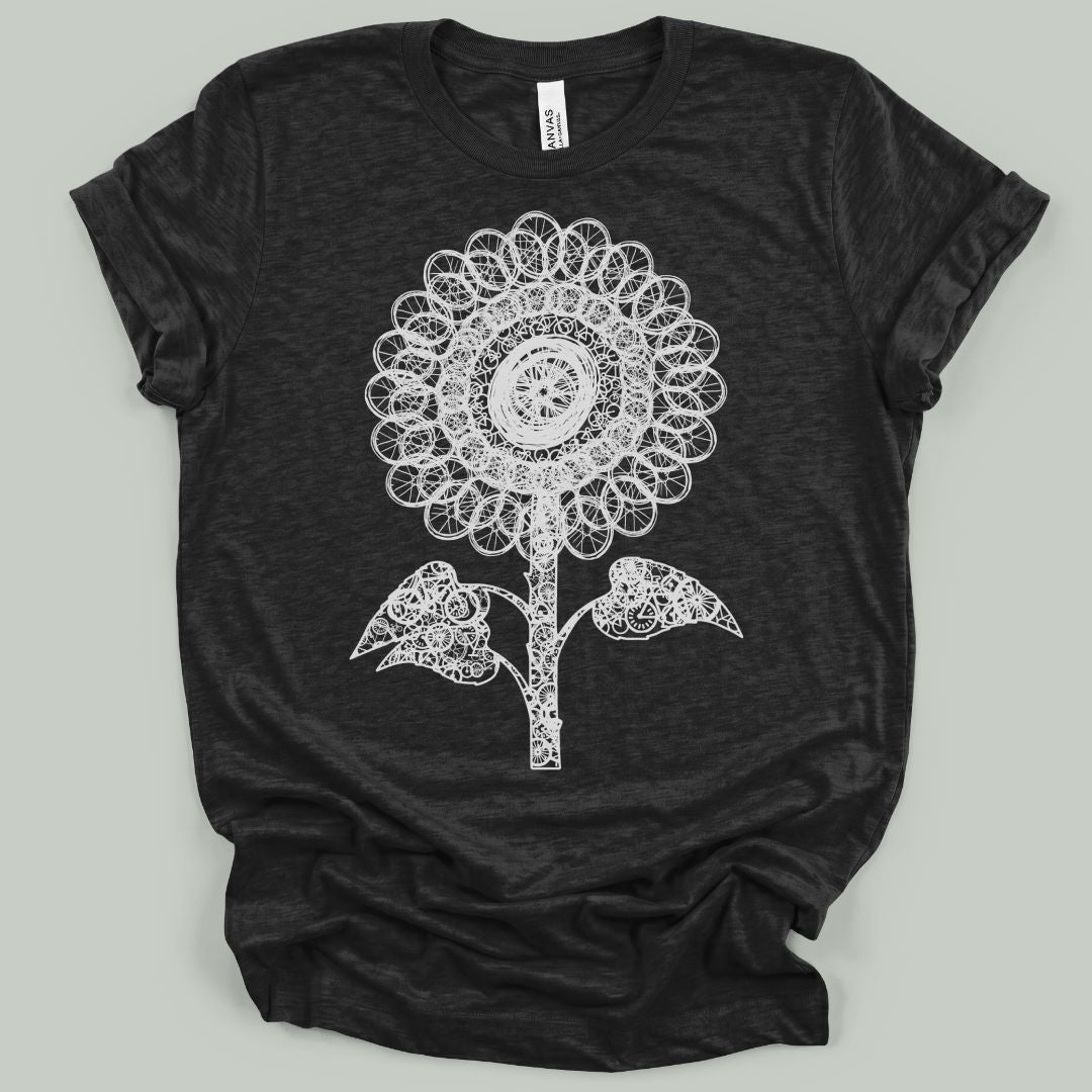 Bike Part Sunflower T-Shirt