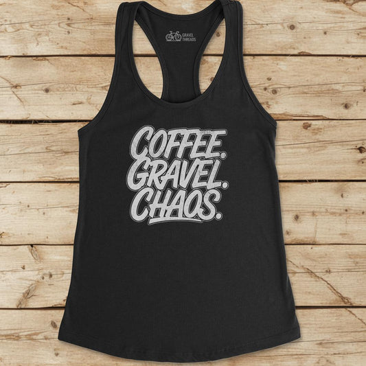 Coffee Gravel Chaos Racerback Tank