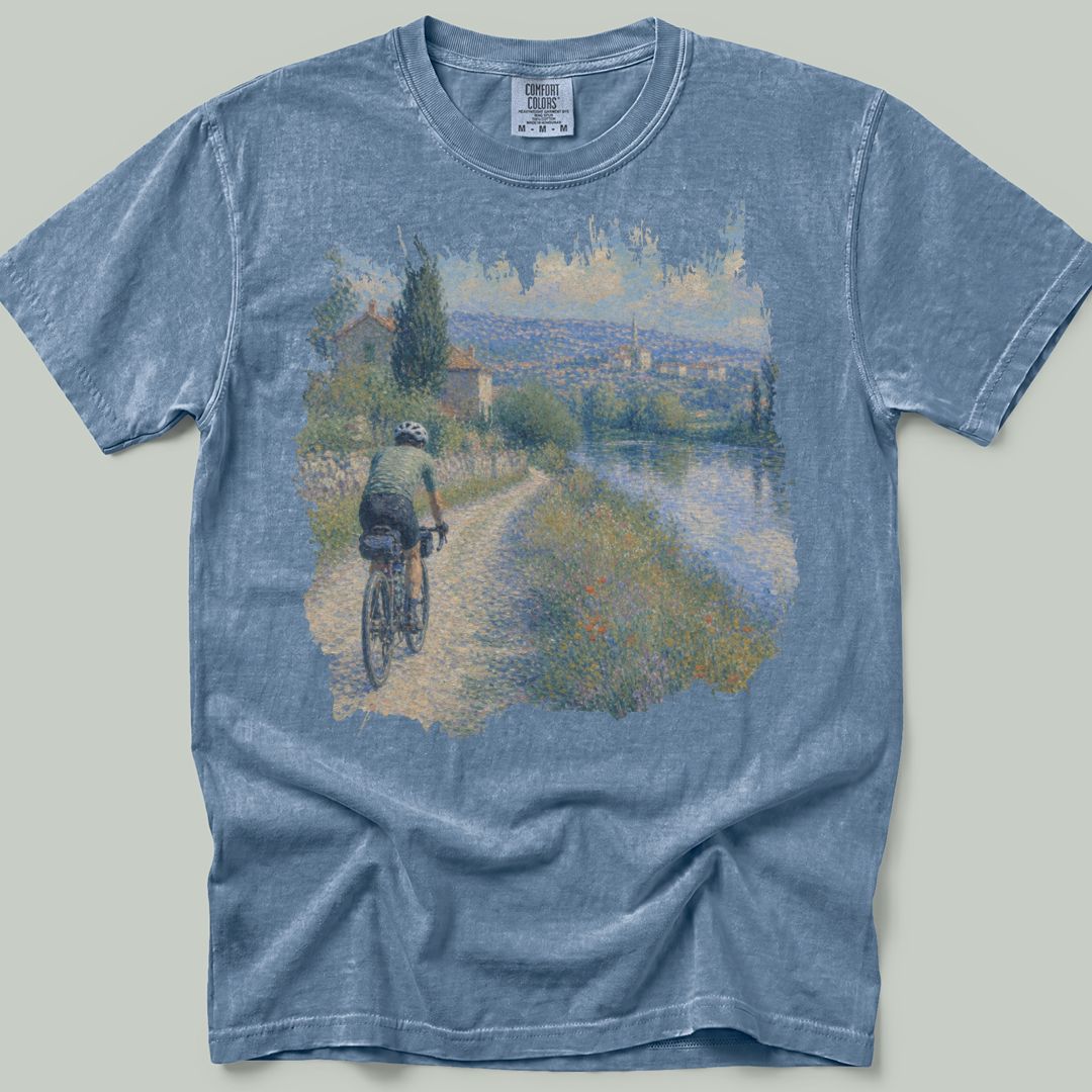 Riverside Gravel Ride Premium T-Shirt