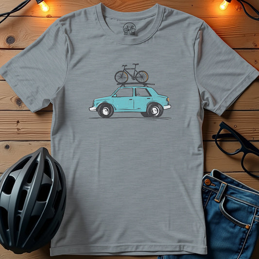 Hauling Gravel Adventure on the Roof T-Shirt