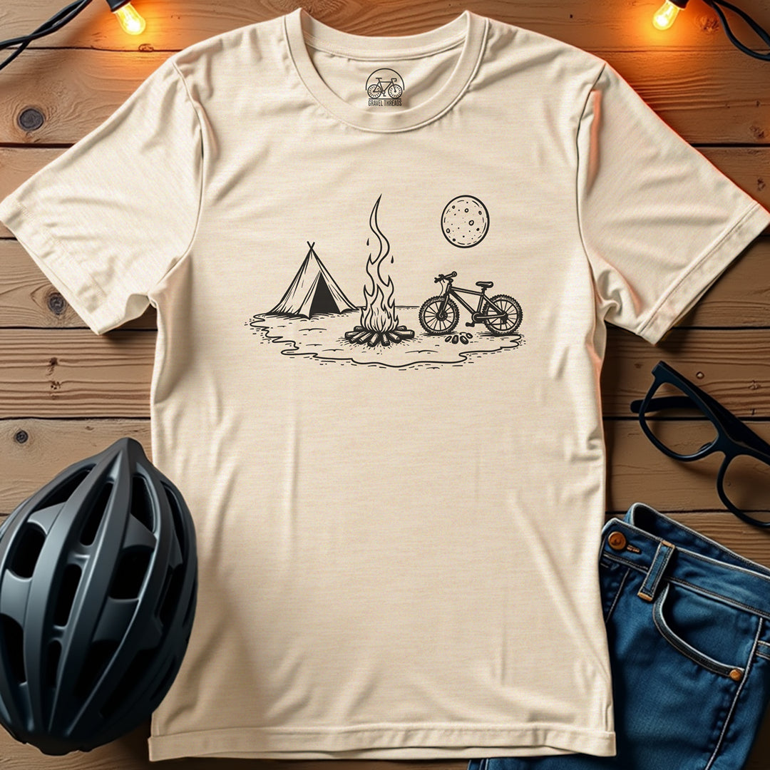 Camp Sites And Moon Lights T-Shirt