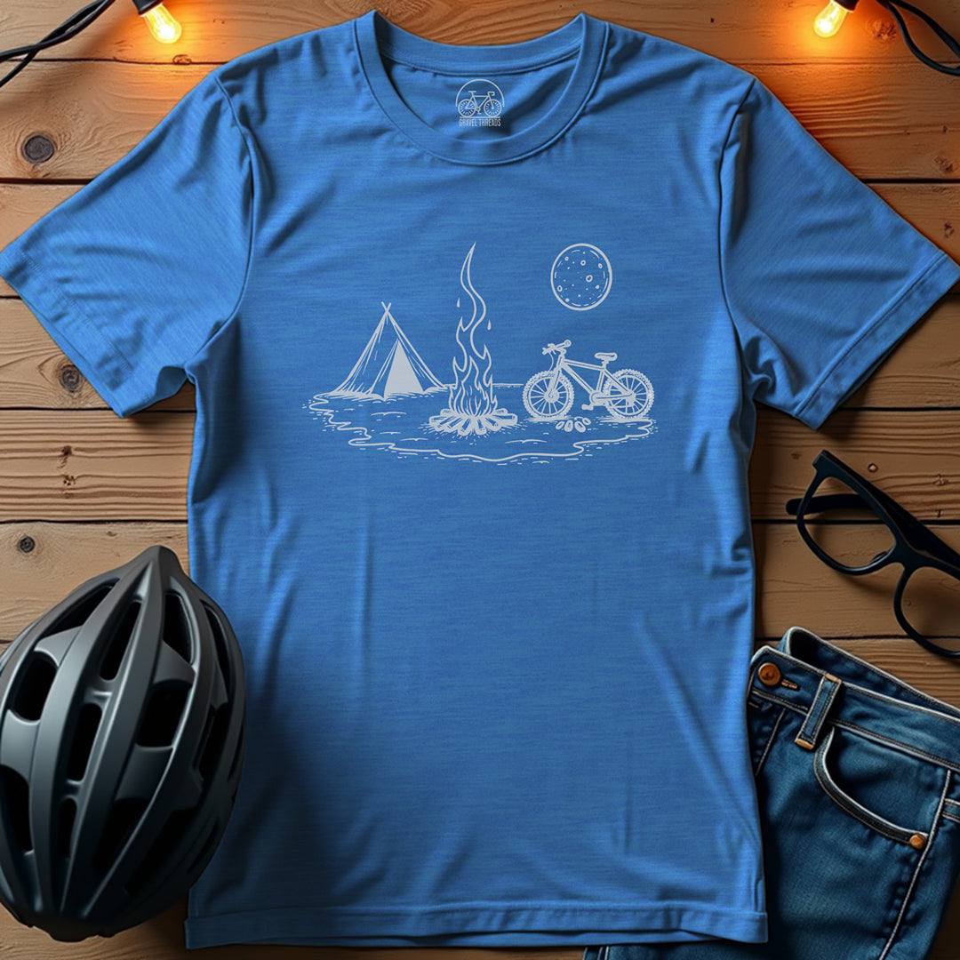 Camp Sites And Moon Lights T-Shirt