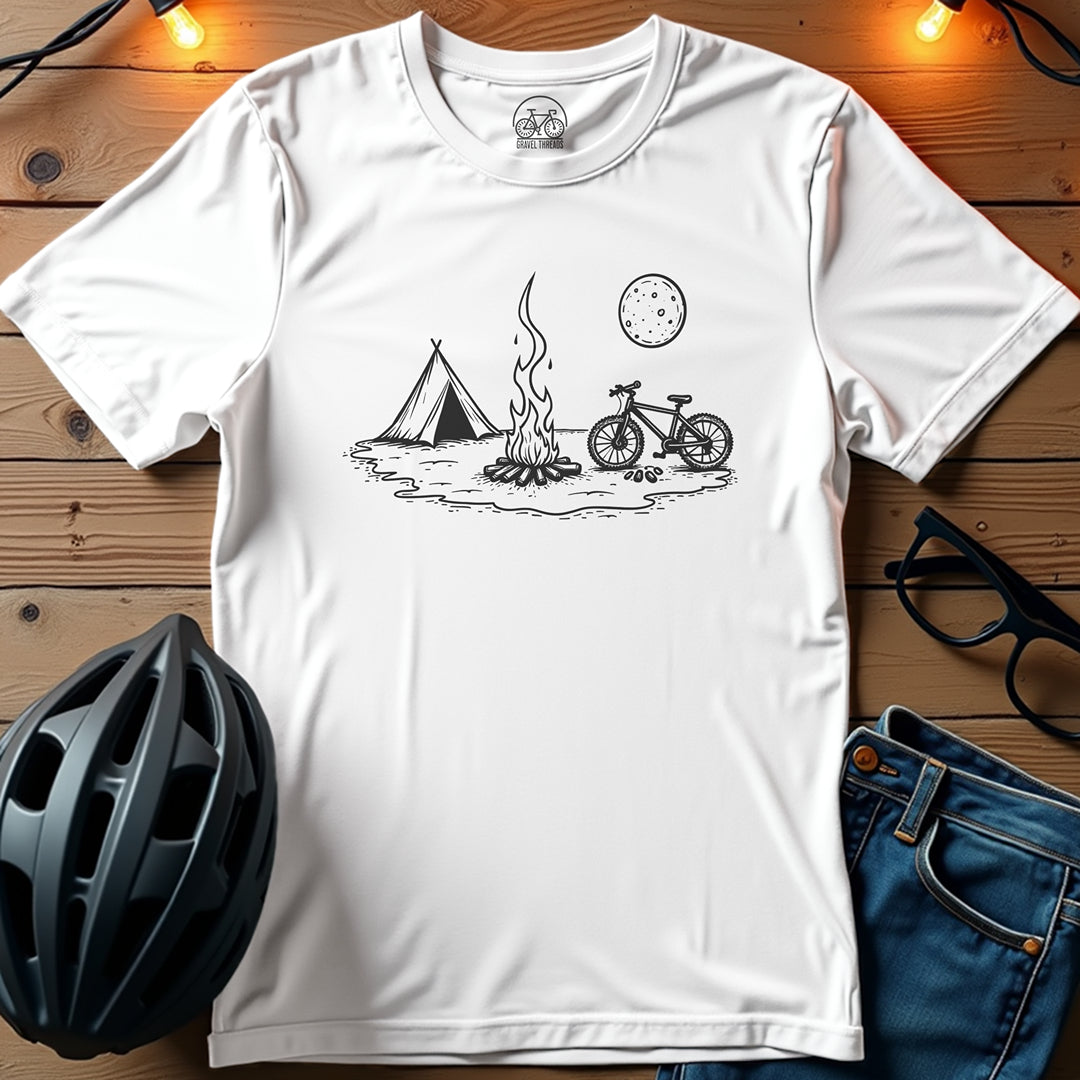 Camp Sites And Moon Lights T-Shirt