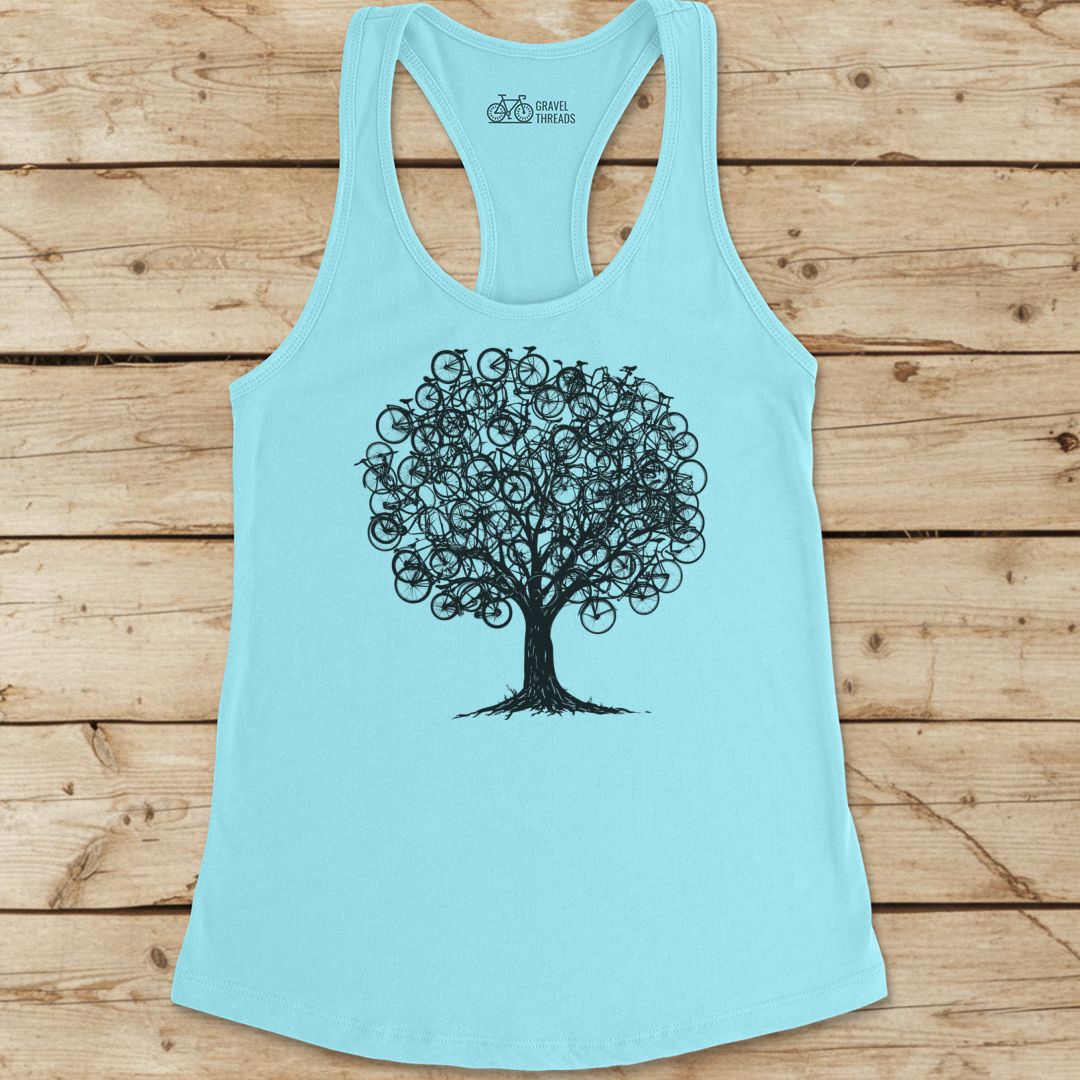 The Bike Tree Racerback Tank