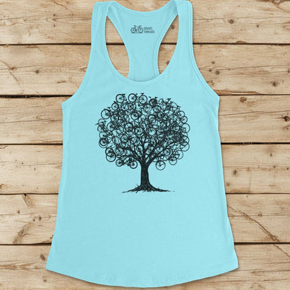 The Bike Tree Racerback Tank