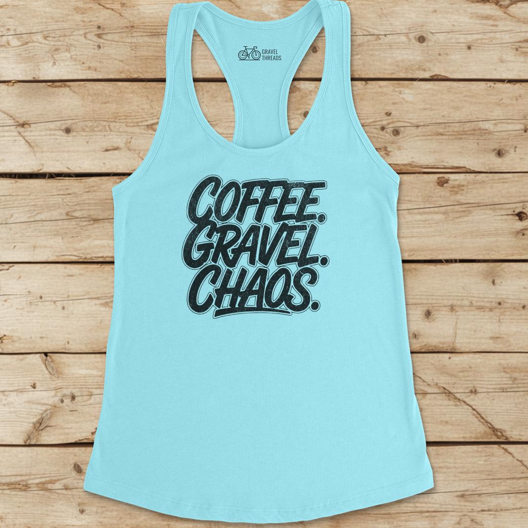 Coffee Gravel Chaos Racerback Tank
