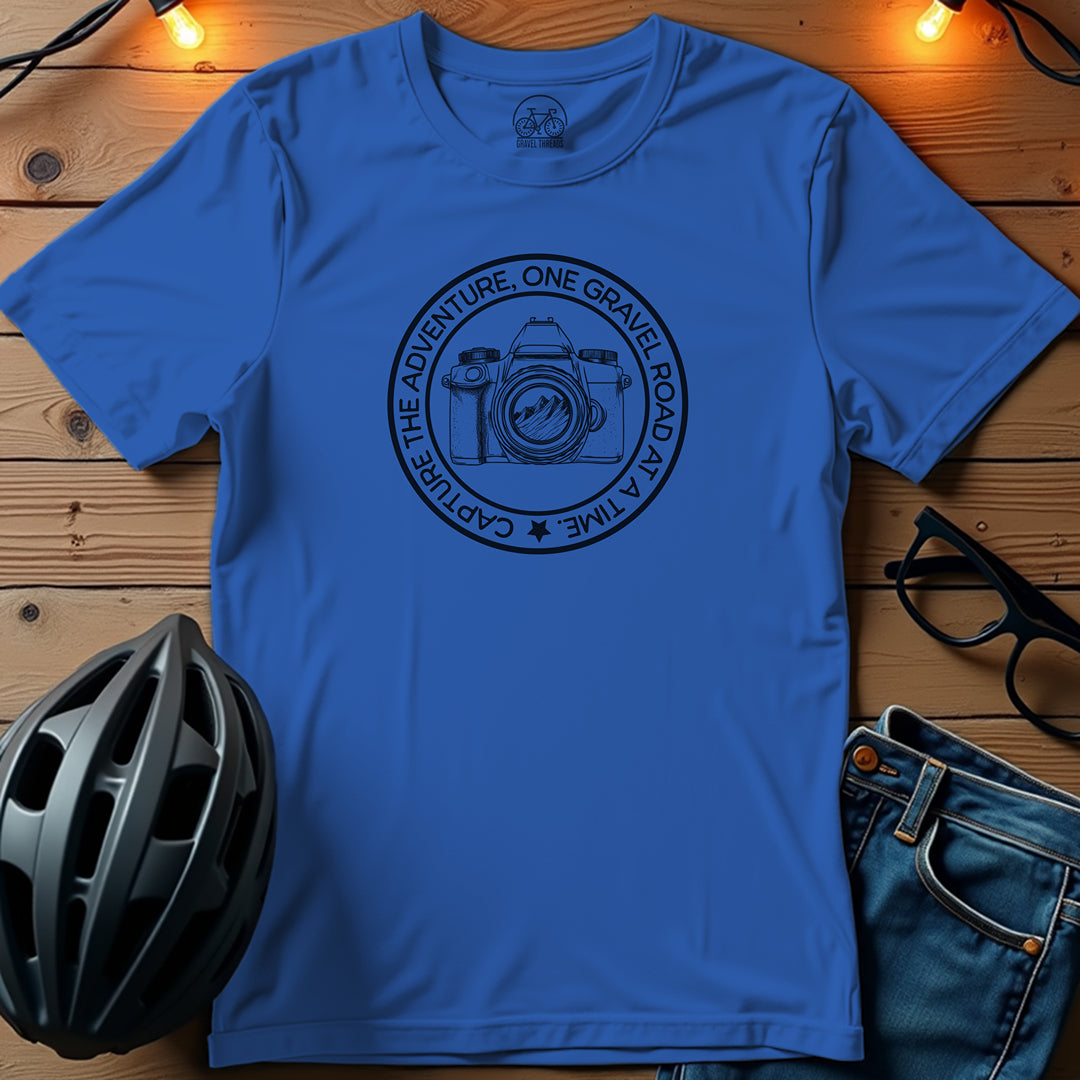 Capture the Adventure Gravel Biking T-Shirt