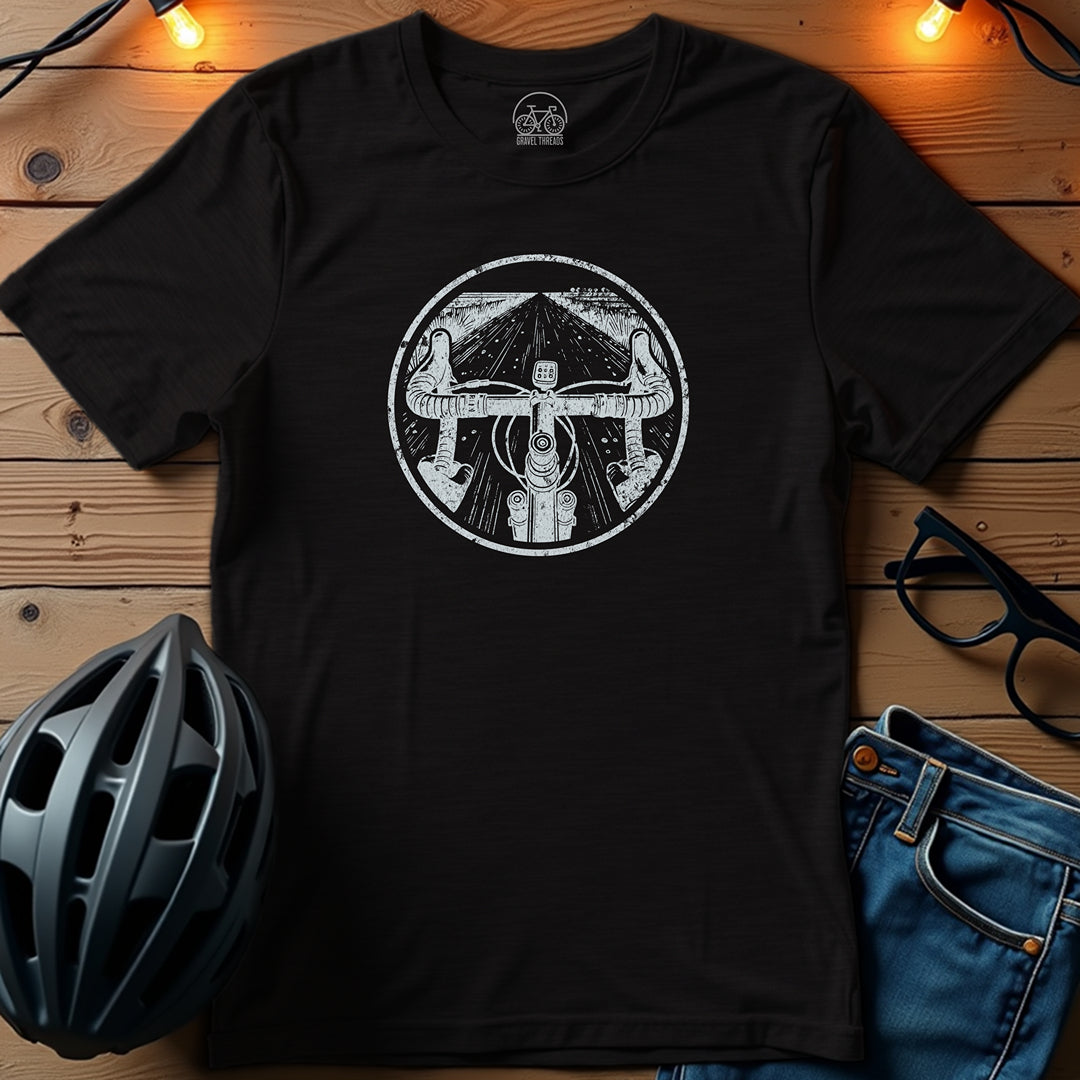 Gravel Cockpit Navigate the Unknown T-Shirt