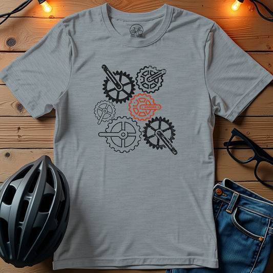 Cranky for Gravel Powering Every Ride T-Shirt