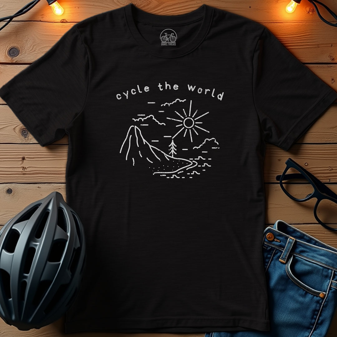 Cycle the World Unpaved Adventures T-Shirt